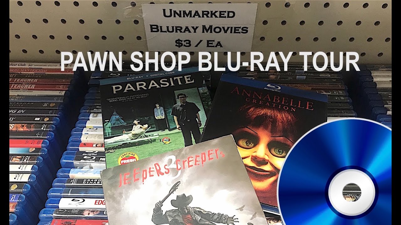 Pawn Shop Blu-Ray Tour! $3 Blu-Rays!