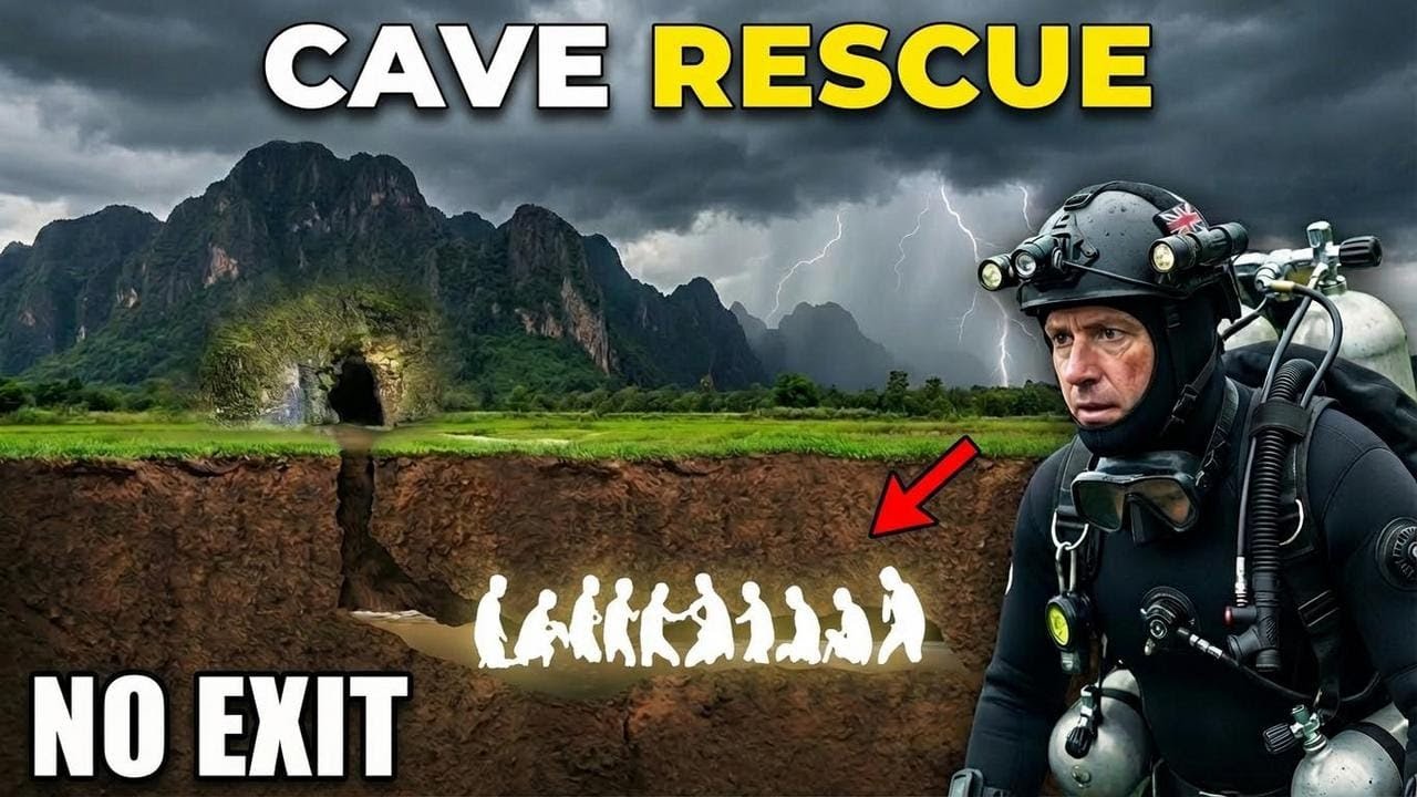 13 Trapped Underground… And the Cave Started Flooding