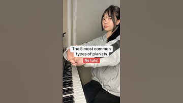 The 5 most COMMON types of pianists 🧐 #pianist #piano #classicalmusic #relatable #fyp #shorts