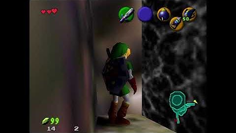 Castle Outside Ganons Castle Enter Fairy Fountain Bomb and Bombchu