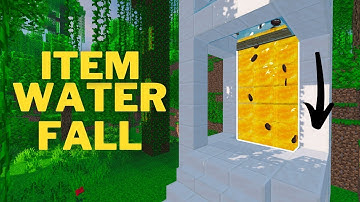 EASIEST ITEM WATERFALL IN MINECRAFT 1.21!