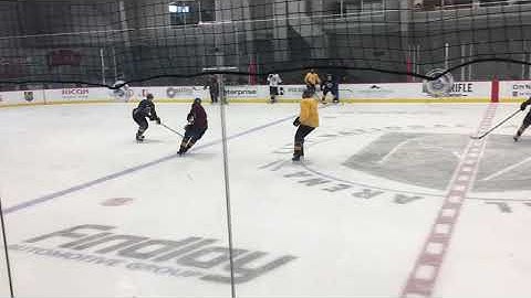 Vegas Knights regroup 2v1 flow drill