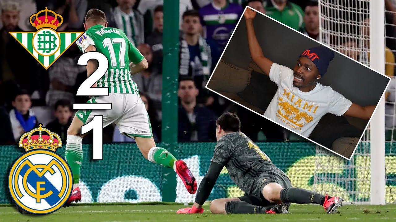 Real Betis VS Real Madrid Lose 2-1 Barcelona Fan Highlights Reaction