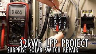 32 kWh LFP Project: Solar DC Switch Diagnostics