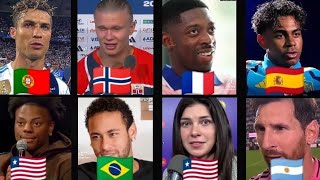 🤯🎤 DAI DAI – SHAKIRA | 8 FOOTBALL STARS AI COVER | Ronaldo, Haaland, Dembélé, Yamal,... #viral 
