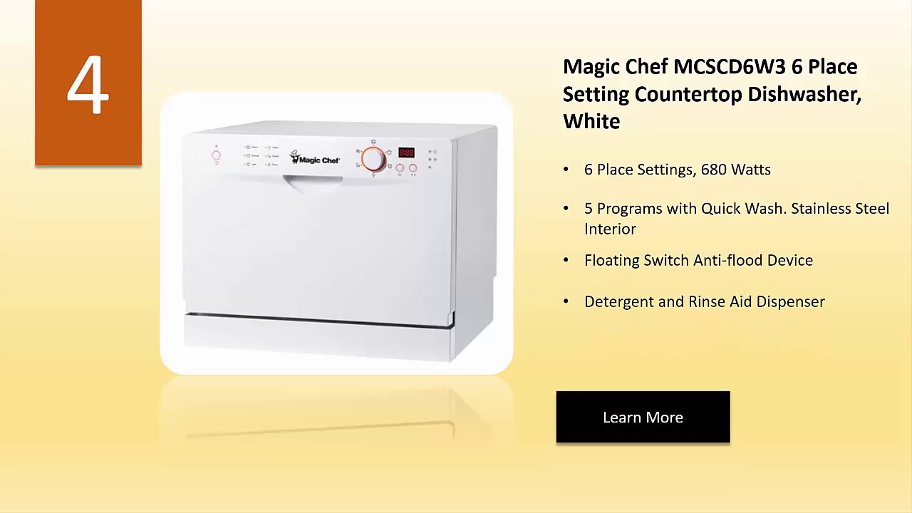 Best 5 Portable and Counter top Dishwashers | wikiitems.com