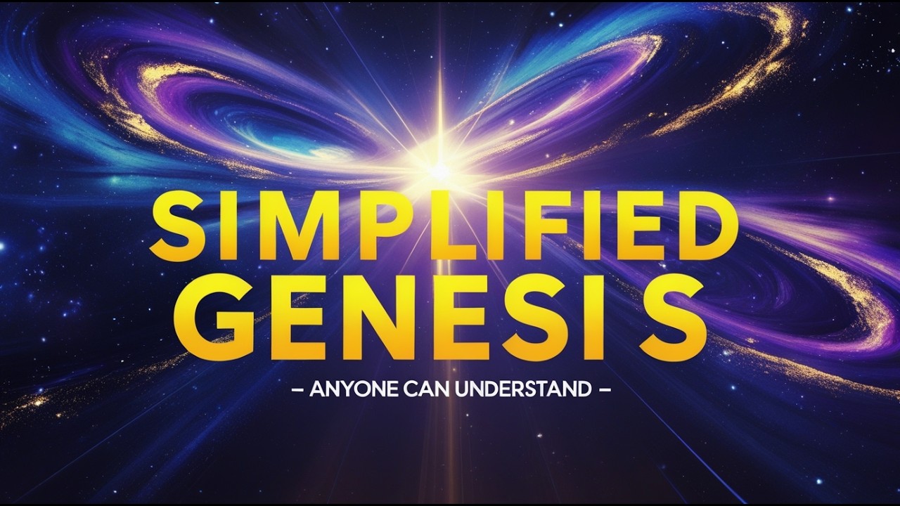 Genesis Explained Simply – The Beginning of Everything - YouTube