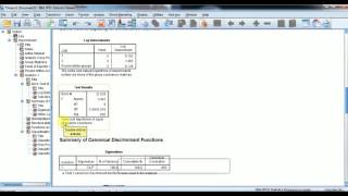 Discriminant Analysis Using SPSS and R