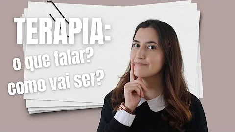 Quando a terapia é indicada?