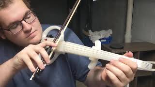 My First 3D printed Violin Test (More to Come)