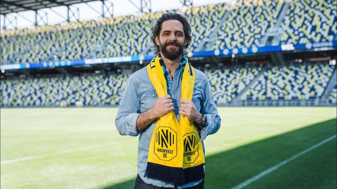 Thomas Rhett chats hometown shows, Niall Horan, soccer, and more at GEODIS Park
