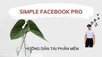 Hướng dẫn tải phần mềm Simple Facebook Pro