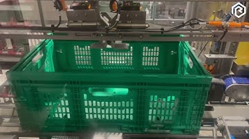 Advanced Automatic Crate Washing Line | High-Speed Crate Erectors & Conveyor Solutions