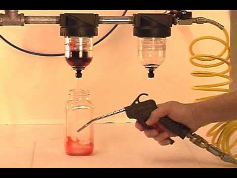 Water Removal for Master Pneumatic Filters - video from Master Pneumatic