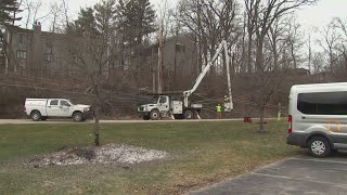 Powerful winds plunge over 1,000 AEP Ohio customers into darkness