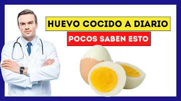 ¿Qué pasa si sólo comes huevos cocidos todos los días?