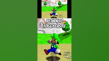 Return to "Foggy Castle" - #mario #gaming #shorts #horror #b3313