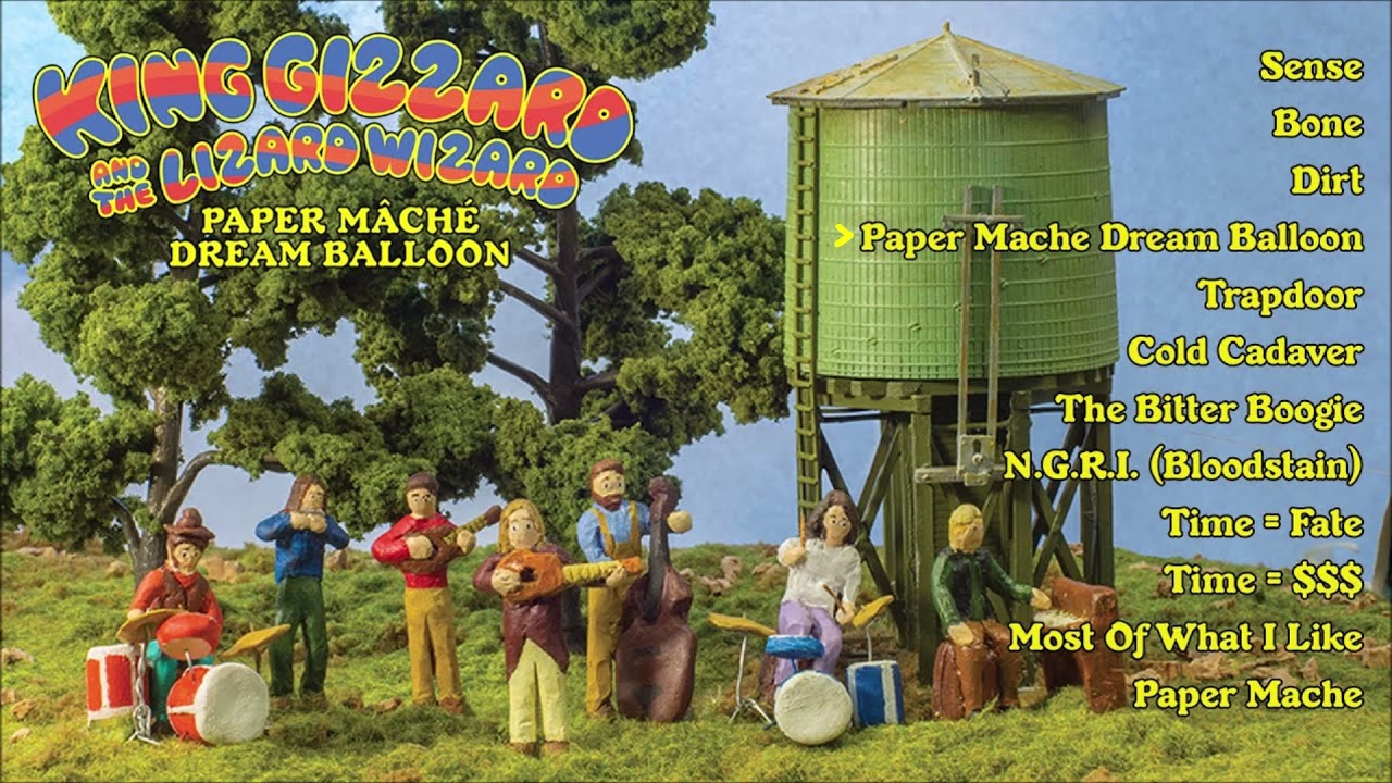 King Gizzard & The Lizard Wizard Paper Mâché Dream Balloon