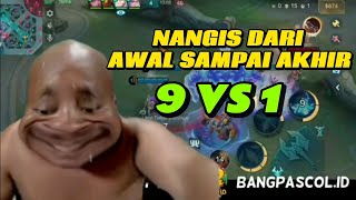 9 Vs 1 Bang Pascol Di Sa Tim Sampai Akhir