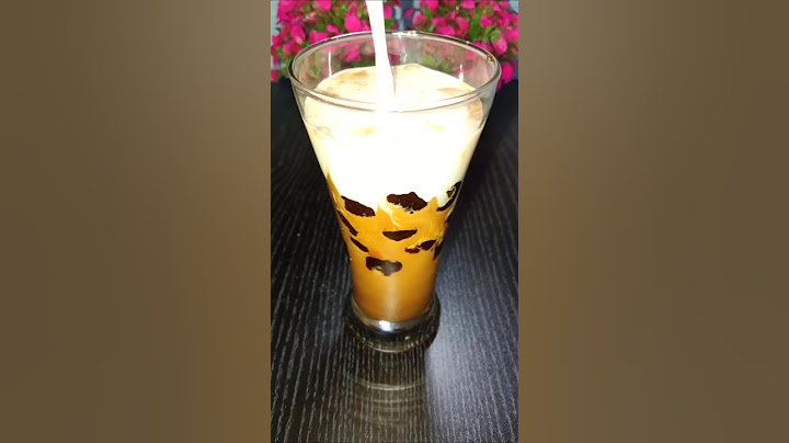 Viral Bubble Milk Coffee (Boba) #shorts #viral #boba #youtubeshortsfeed