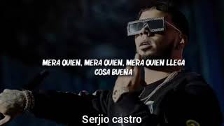 Anuel AA Tego Calderón Jangueo (letra)