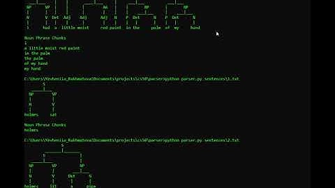 CS50 AI Week 6 | Parser