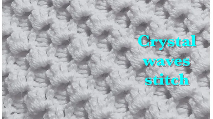 Learn the Crystal Waves Crochet Stitch for Beautiful Baby Blankets