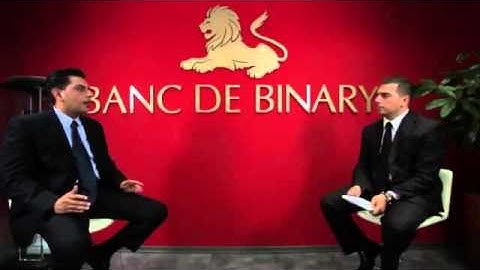 Binary Options Trading - Interview with Banc De Binary Broker (Arabic)