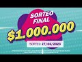 Sorteo UN MILLÓN de pesos con tus Abis