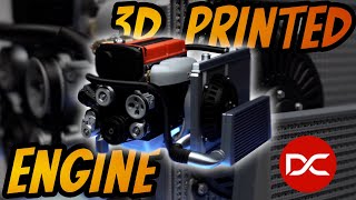 Celebrity 3D printed 4G63 engine model + Assembly Wealth