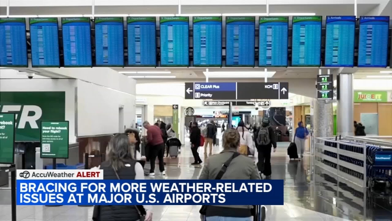 Thousands of flights canceled across US as millions brace for massive winter storm