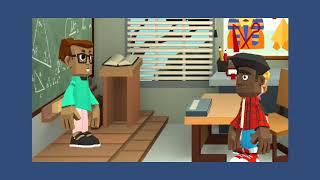 Funny cartoon teacher wicher 😀 part 1