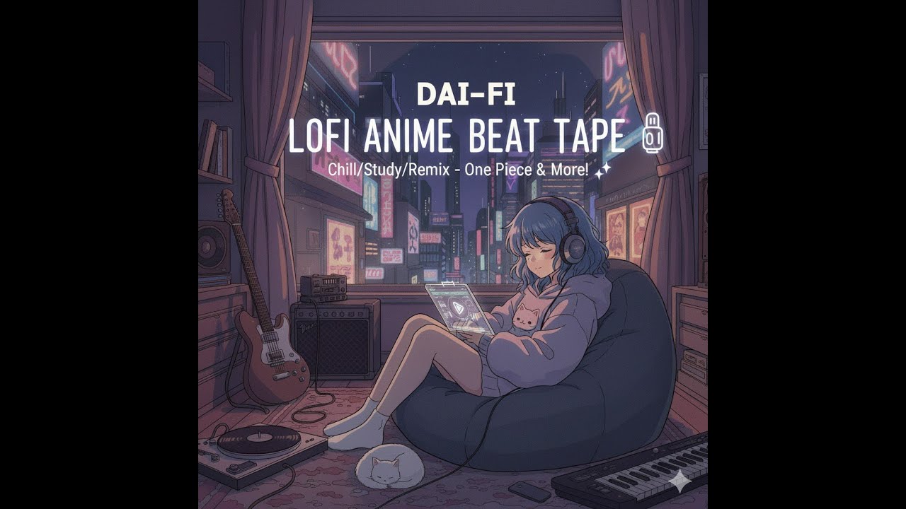 Chill Lo-Fi Anime Beats 🎧 50 Minutes of Pure Study & Sleep Vibes 🌌