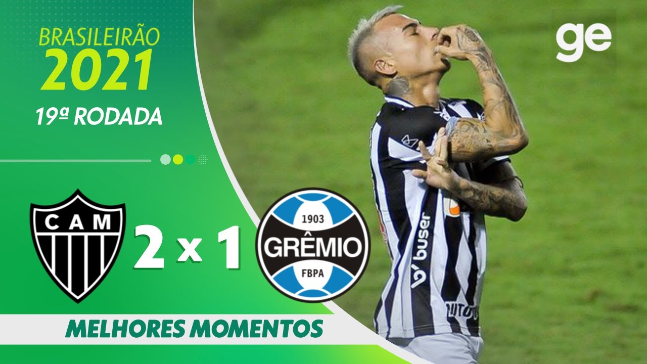 Atlético Mineiro - MG 2 x 1 Grêmio - RS - Campeonato Brasileiro de