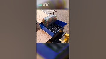 Breaking glass orbeez bottles with shredder I ASMR #bottles#with#breaking#asmr#entertainment#glass