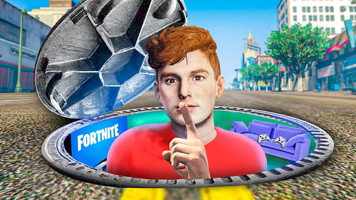 I Built a SECRET BASE in Public! (GTA 5 Mods)