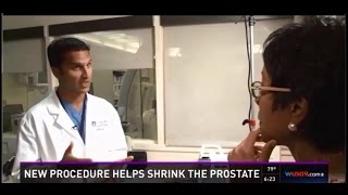 WUSA9 News: Robotic, Non-Surgical Treatment for Enlarged Prostate