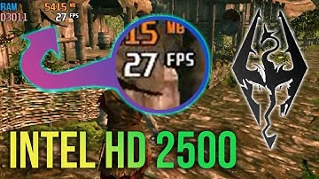 The Elder Scrolls V - Skyrim Low End PC | Intel HD 2500 | FPS Boost Guide