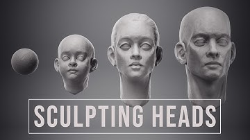 How to successfully sculpt Male, Female and Baby Faces | Couch Wisdoms