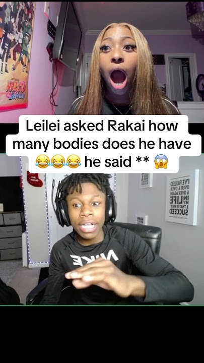 Leilei asked Rakai how many bodies does he have 😱 #rakai #leilei #fy #