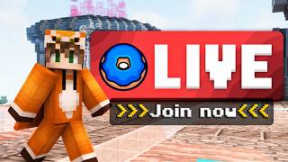Donut Smp LIVE || AUCTION AND 500k RATING BASE #minecraft #drdonut