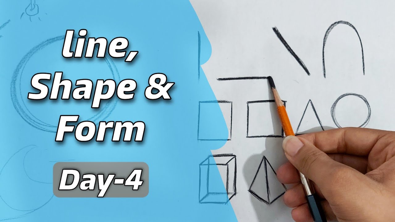 Day-4 Language of line || Online drawing course - YouTube