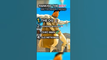 Ranking The Best Metroman Trend 🗿