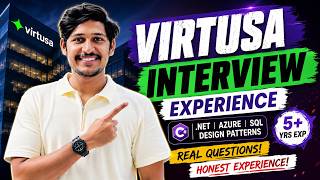@virtusa  Senior Developer Interview Experience | Real .NET + Azure Questions