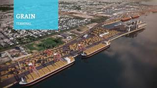 Port of Montreal 3D video