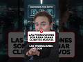 LAS PROMOCIONES SON PARA GANAR CLIENTES #cmnegocios