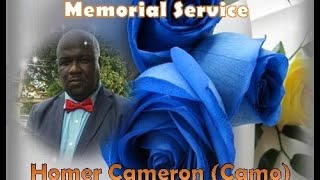 Memorial Service | Homer Felix Cameron 'Camo'