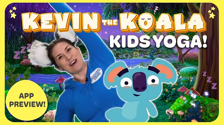 Kevin the Koala Can't Sleep 🐨 💤 | Kids Bedtime Yoga Adventure
