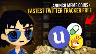 How To Launch MemeCoins & FREE Twitter Tracker screenshot 2