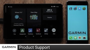 Support: Garmin Drive™ App Setup on an Apple Device with a Garmin RV 890/1090